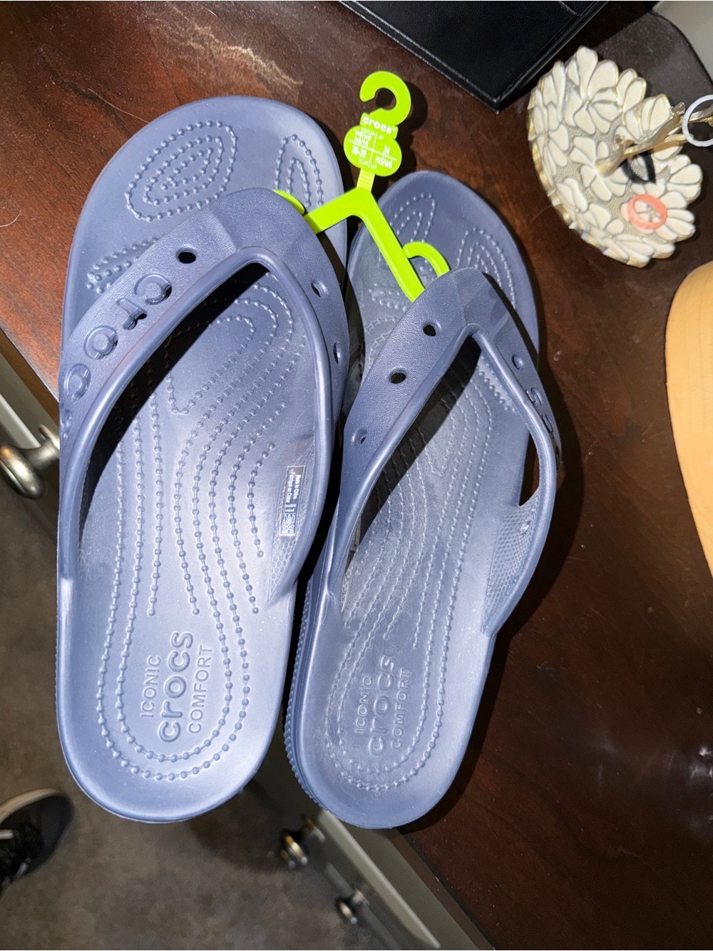 CROCS Classic Flip in Slate Blue